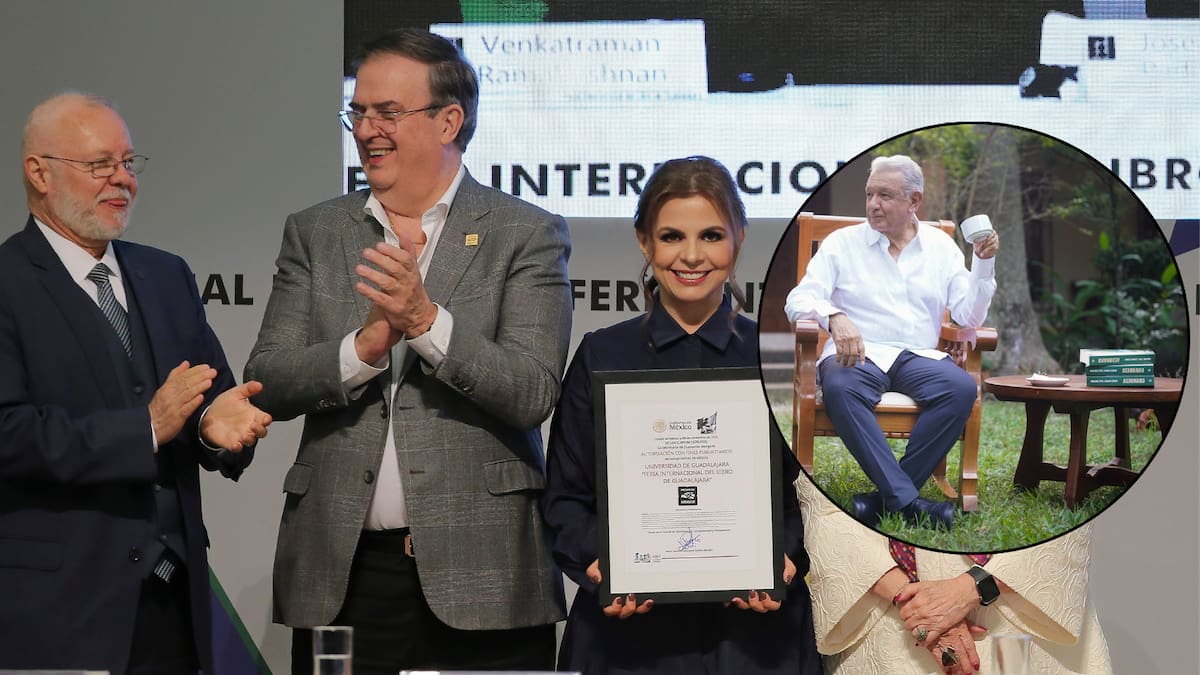 En 2023, AMLO calificó a la FIL Guadalajara como un “cónclave de derecha”; dos años después, Marcelo Ebrard regresa al recinto para participar en la edición 2025 y entregar un reconocimiento a la Feria en nombre de Claudia Sheinbaum