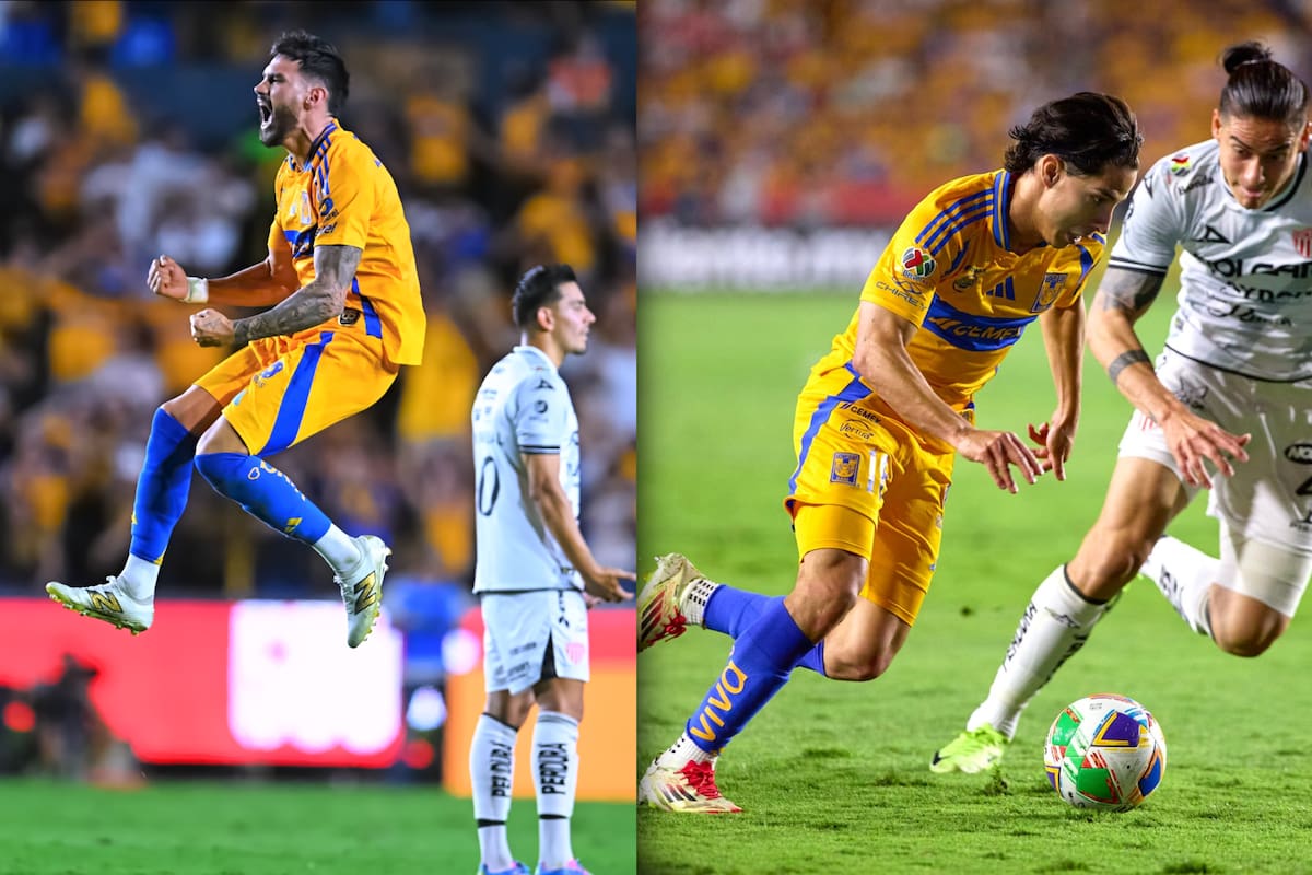 ¡VAR DE ÚLTIMO MINUTO! Tigres amarra las semifinales con un triunfo polémico sobre Necaxa