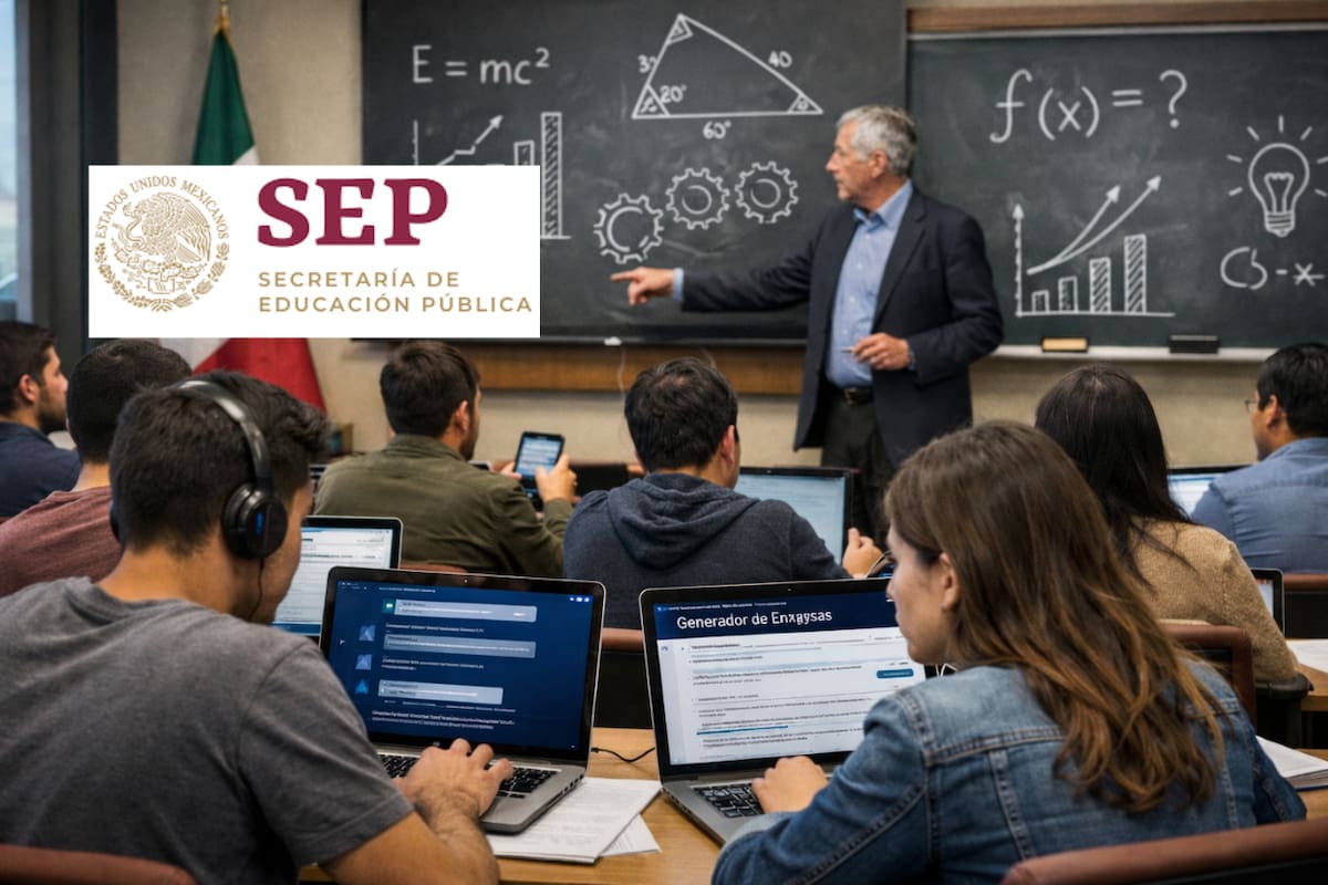 Tras conocerse que en México 9 de cada 10 estudiantes utilizan IA, la SEP reconoce que las instituciones siguen sin normas ni rumbo claro para su uso