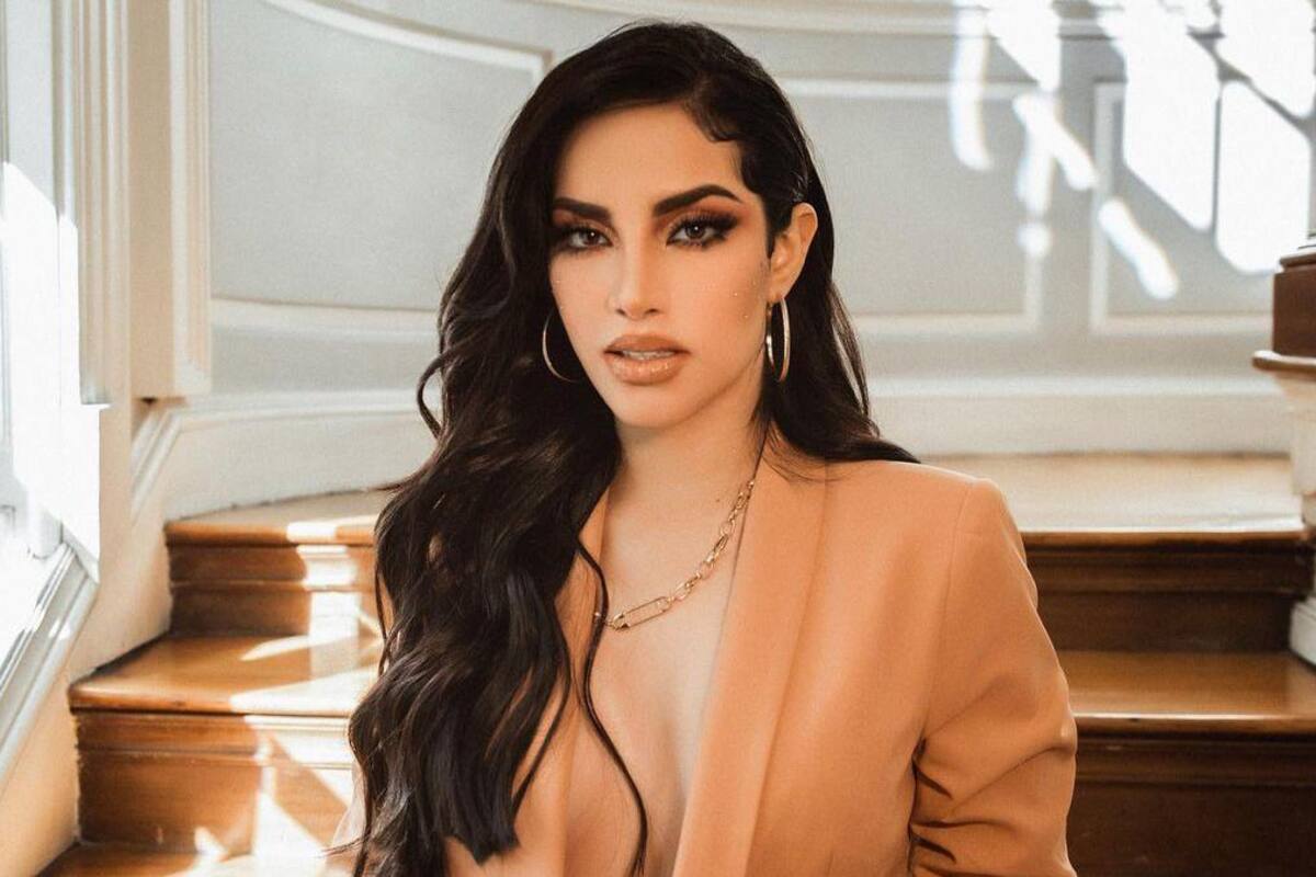 Kimberly Loaiza realiza "peligroso" reto en las alturas