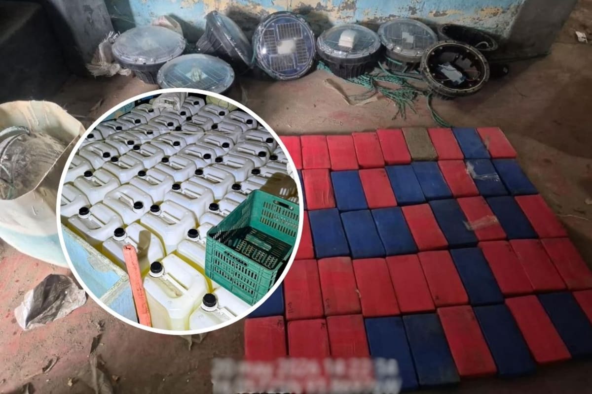 Cuatro cateos simultáneos en Chiapas: aseguran más de 270 bidones de gasolina, armas, droga y equipos satelitales usados por el crimen organizado en la costa mexicana