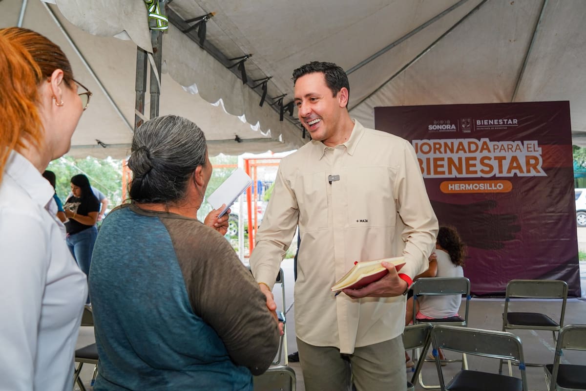 Fernando Rojo acerca apoyos y servicios gratuitos a las colonias con Jornadas del Bienestar que ya suman más de 3 mil atenciones en Hermosillo