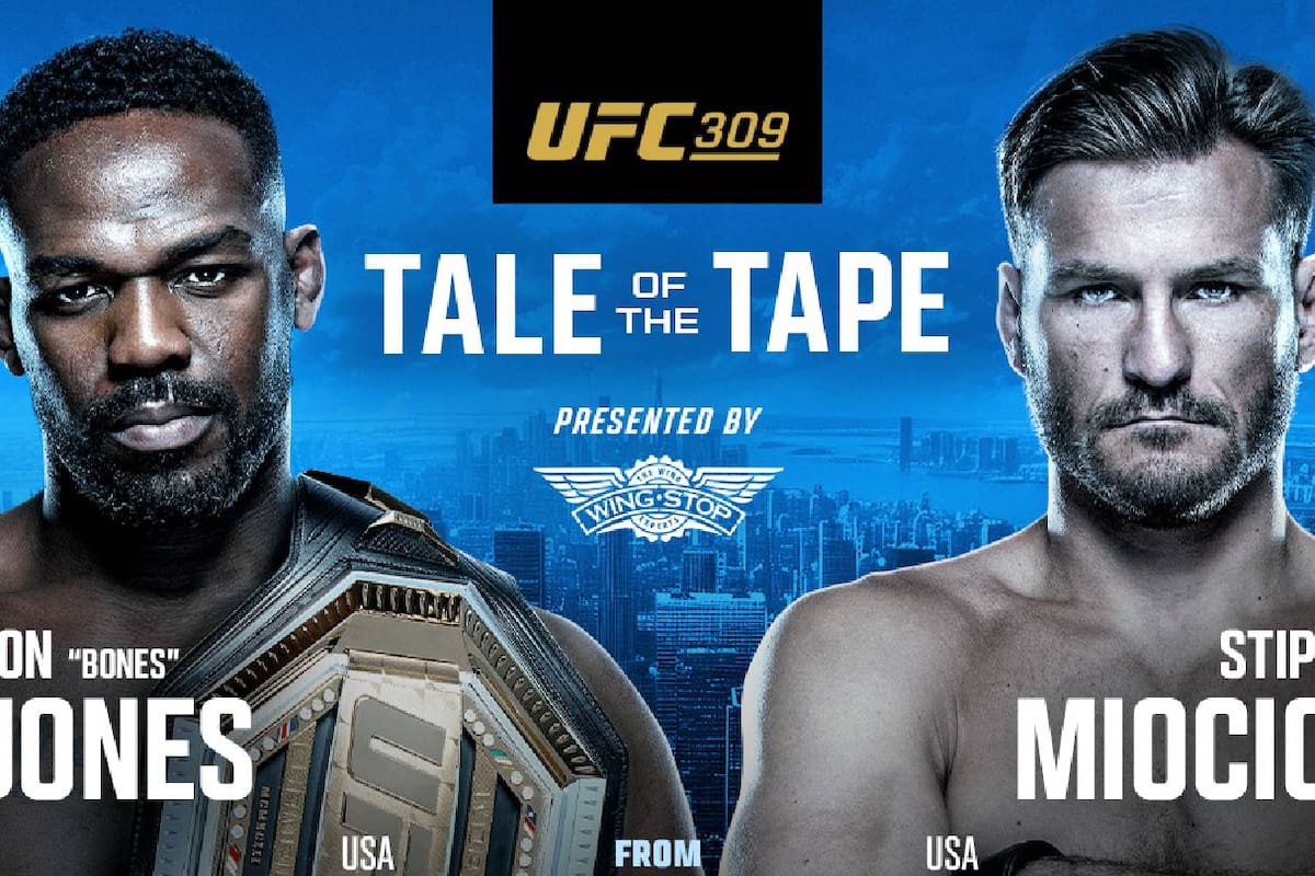 UFC 309: Anuncia baja de un peleador a días de la función Jon Jones vs. Stipe Miocic