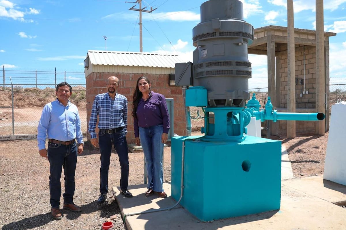 Gobierno de Sonora fortalece infraestructura hídrica para garantizar abasto en Agua Prieta: Celida López