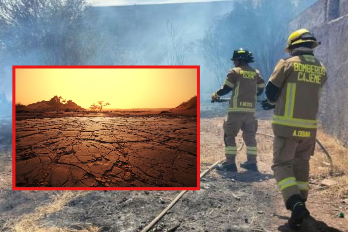 Bomberos implementan estrategias para cuidar el agua ante sequía extrema