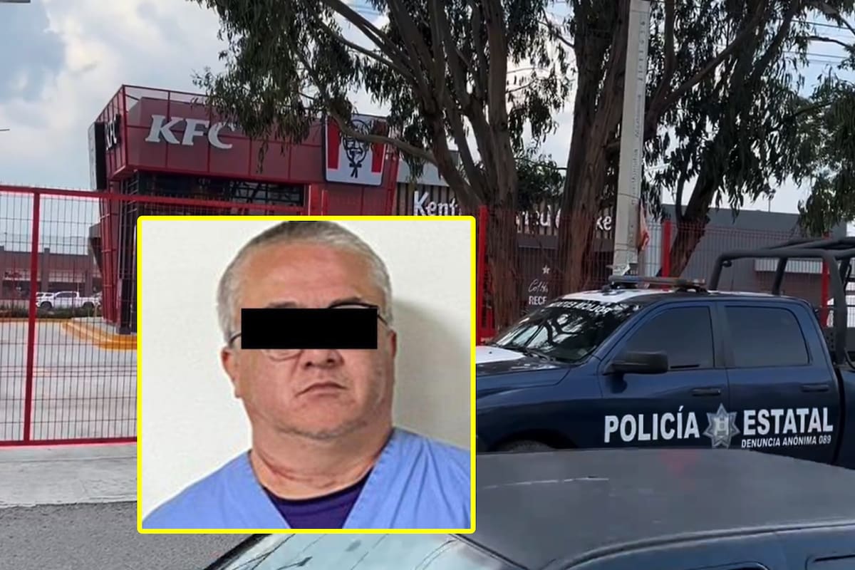 Hombre mata a su expareja mientras comía en un restaurante de comida rápida de Edomex (VIDEO)
