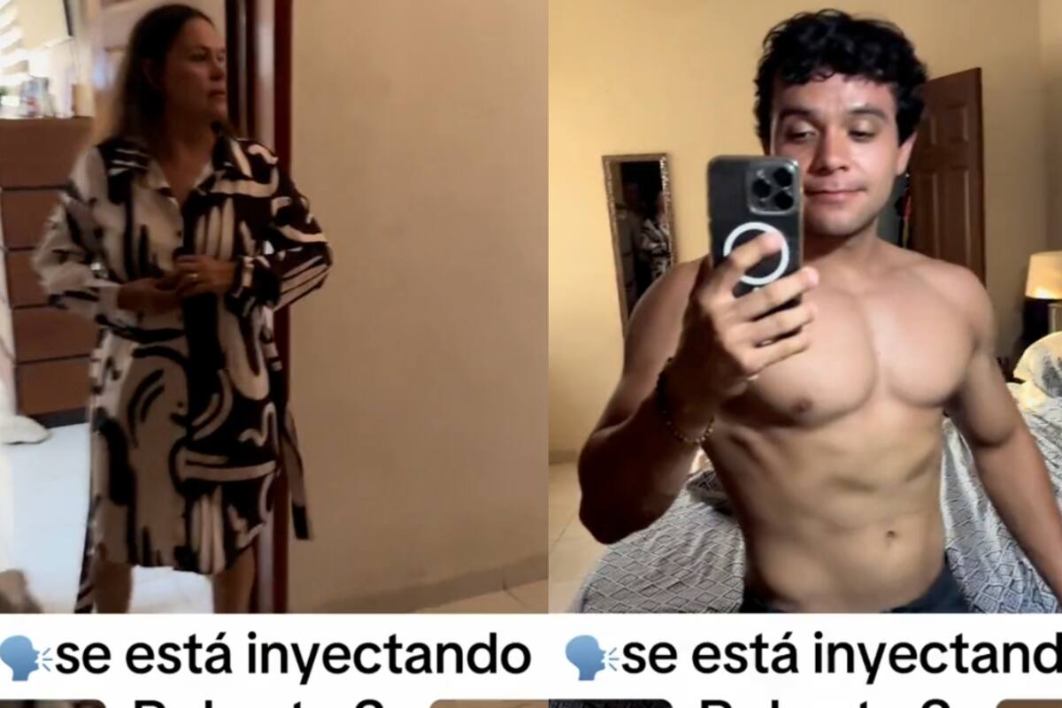 Mamá duda sobre el impresionante progreso físico de su hijo: “¿te estás inyectando?