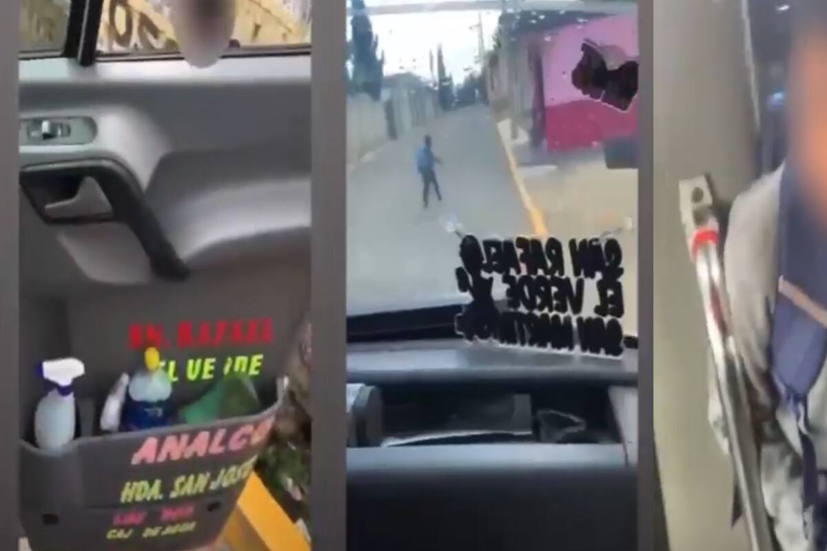 Investigan a choferes de transporte público en Puebla por acoso y hostigamiento a niño y obligarlo a subir a unidad; el caso fue captado en video y se difundió en redes sociales