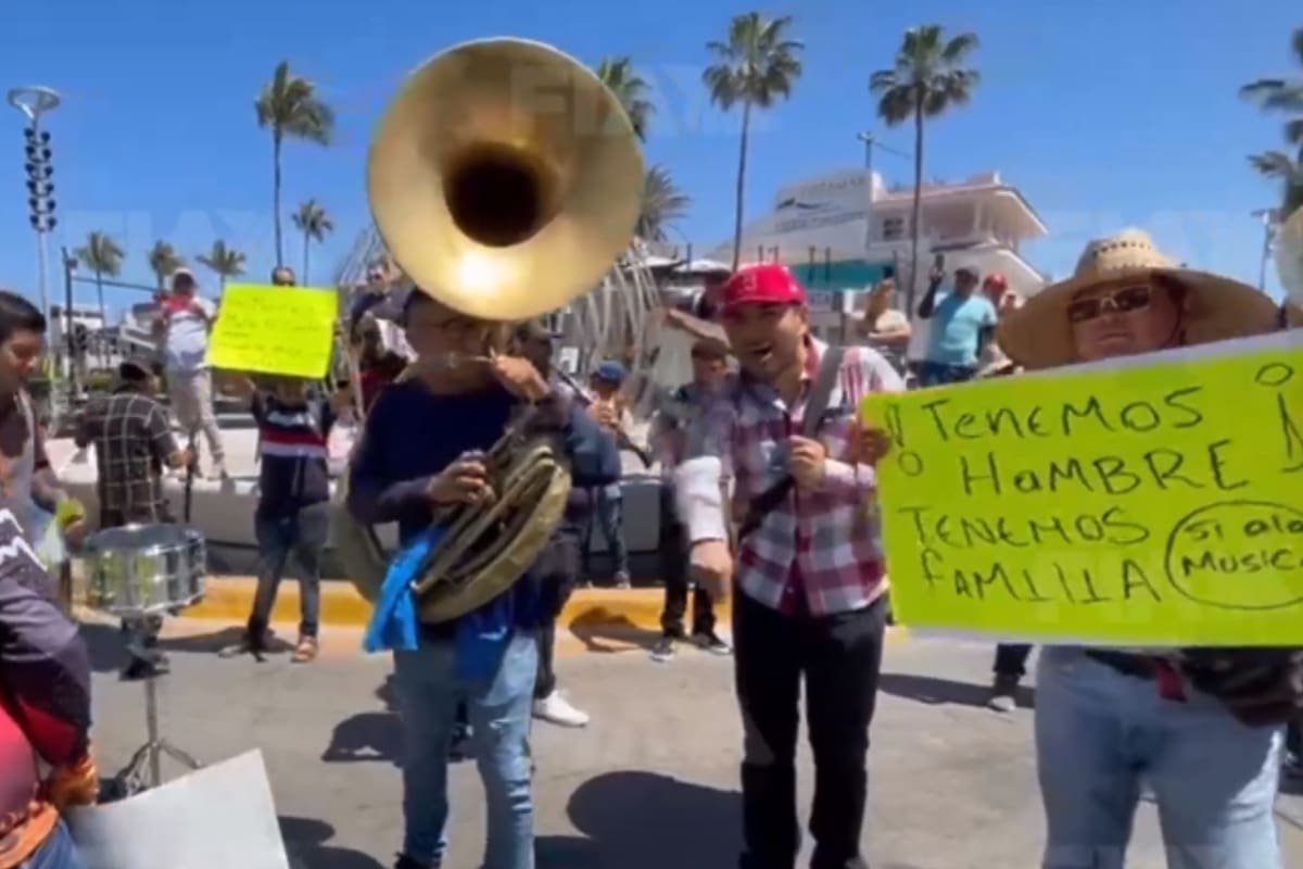 Protesta musical en Mazatlán por prohibición de tocar en playas