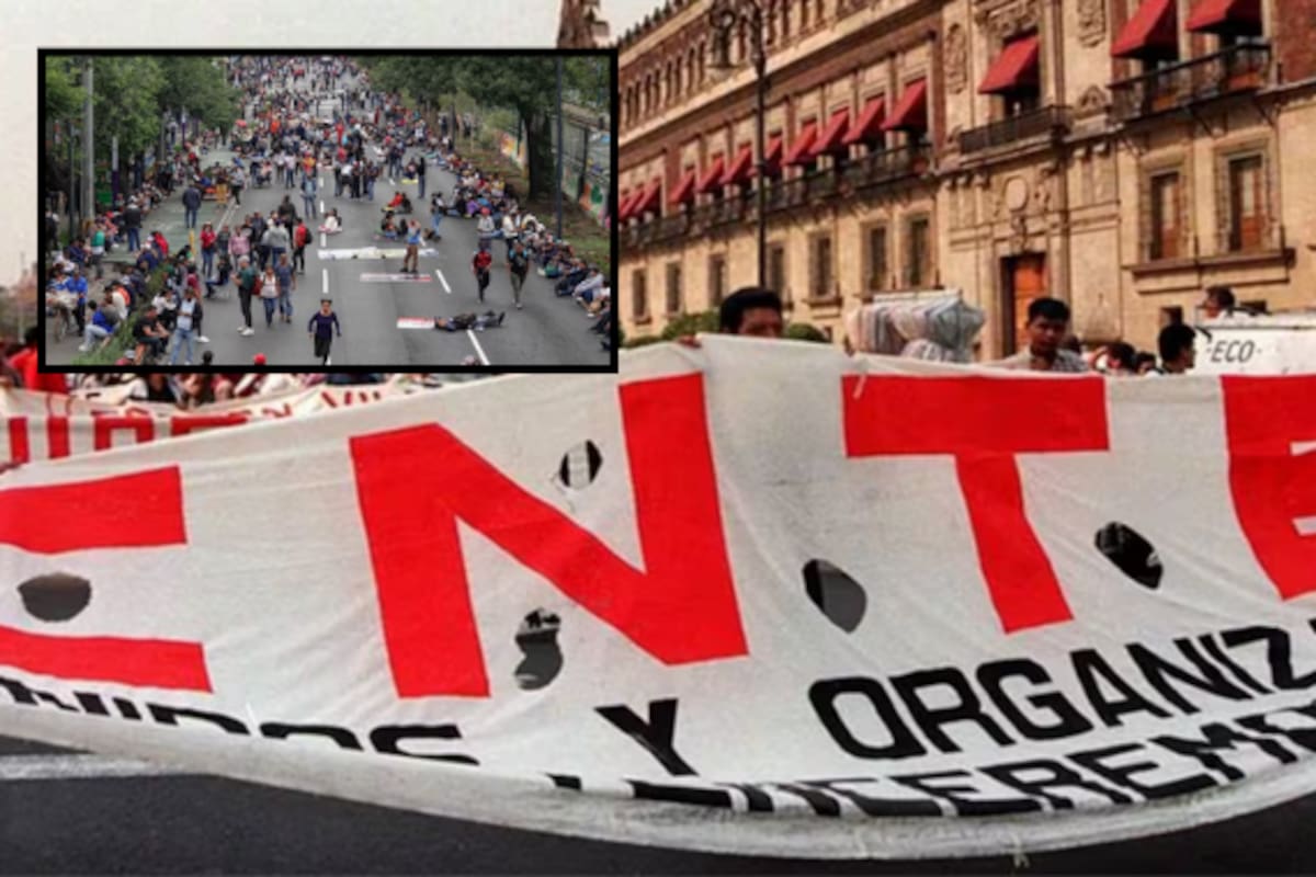 Marcha de la CNTE hoy 16 de julio provocará cierres en el Centro de CDMX; conozca la ruta, las calles afectadas y las alternativas para evitar el tráfico