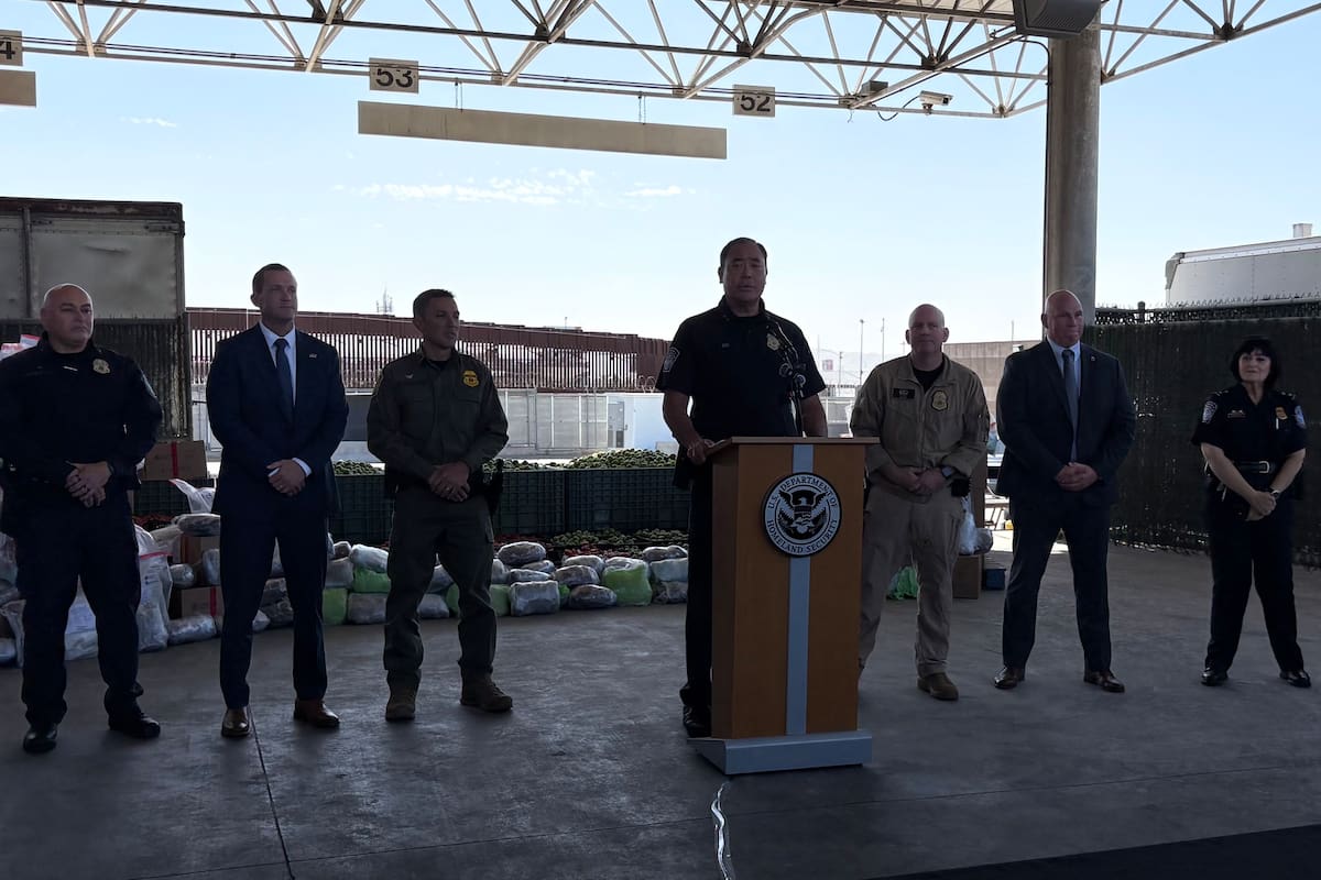 Arranca nuevo año fiscal de CBP con gran decomiso de metanfetaminas en garita comercial de Otay
