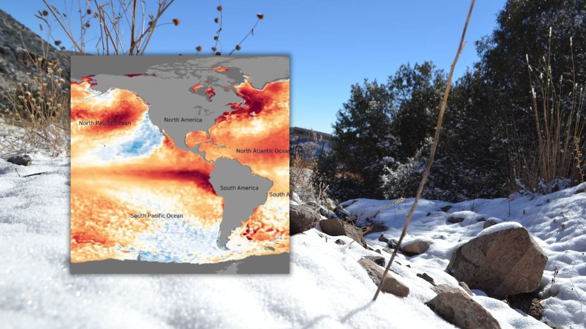 El Niño muy fuerte puede favorecer tormentas invernales en Sonora y Baja California: Esto anticipan NOAA y Conagua para el invierno 2026-2027