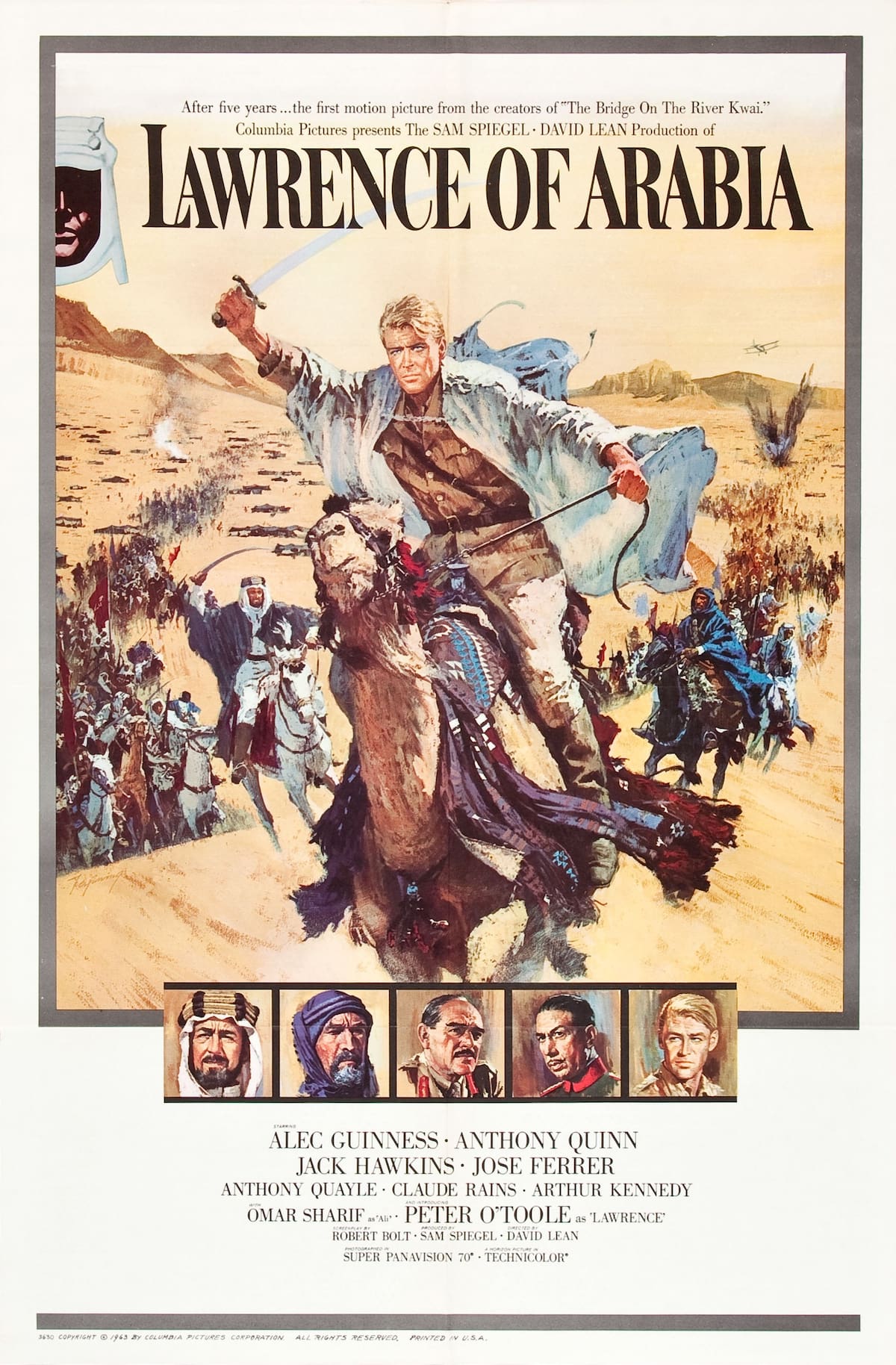 Lawrence of Arabia: un héroe en el desierto, dividido entre dos mundos. / Foto: Especial