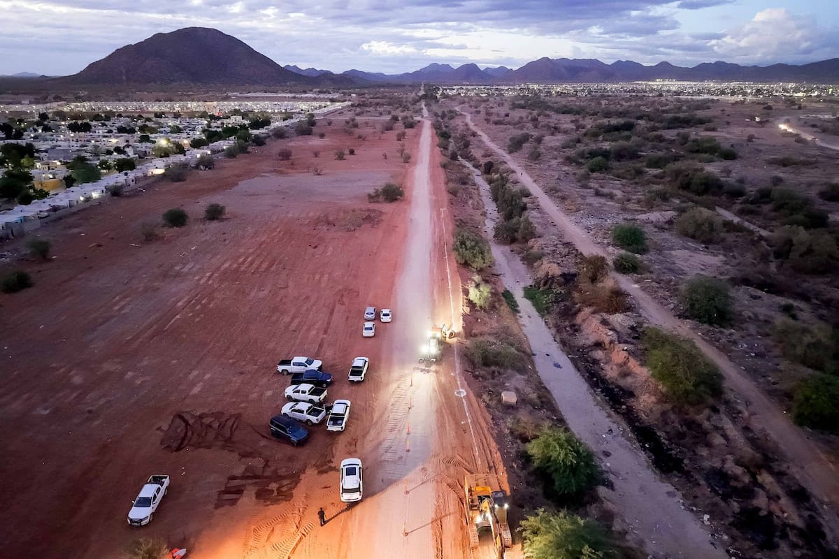 Hermosillo inicia pavimentación del bulevar Quiroga; beneficiará a más de 375 mil habitantes del norponiente