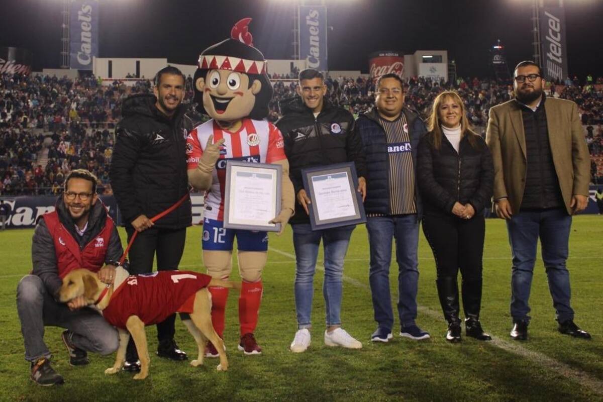 Atlético de San Luis recibió reconocimiento por adoptar a Tunita