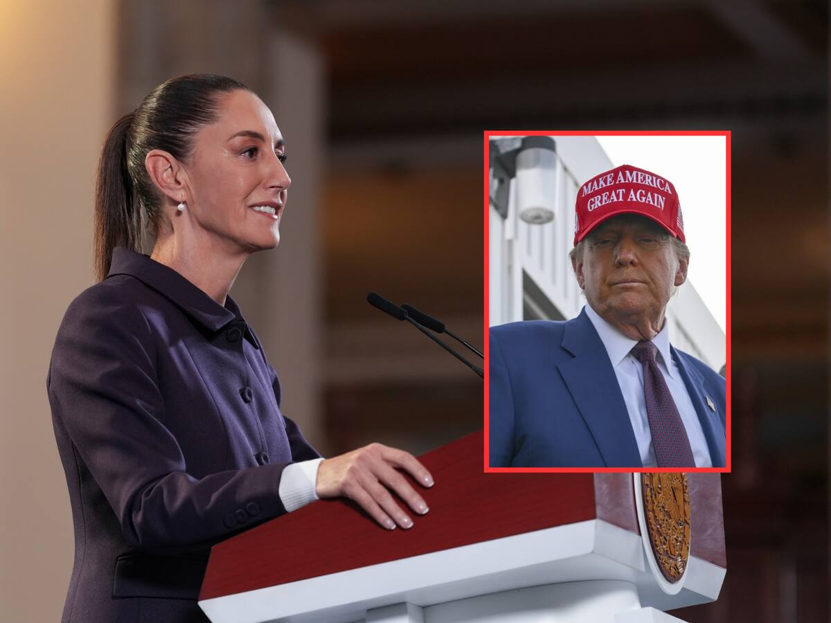 Claudia Sheinbaum habla sobre deportaciones que implementaría Trump. | Crédito: Presidencia/AP