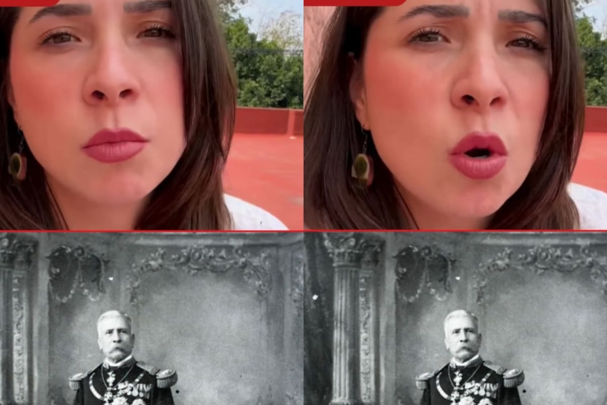 Reaparece tataranieta de Porfirio Díaz y asegura que no tiene nada del dinero de su ancestro