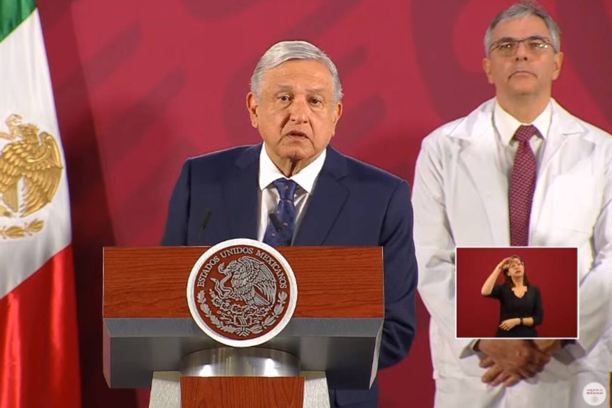 "Nada de que se quita con tequila": AMLO pide mejorar alimentación por Covid-19