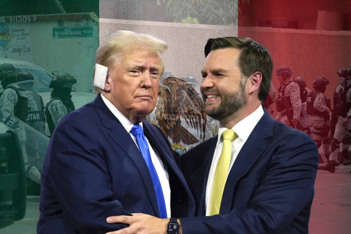 Donald Trump: México es liderado por cárteles y podrían tirar a un presidente en 2 minutos