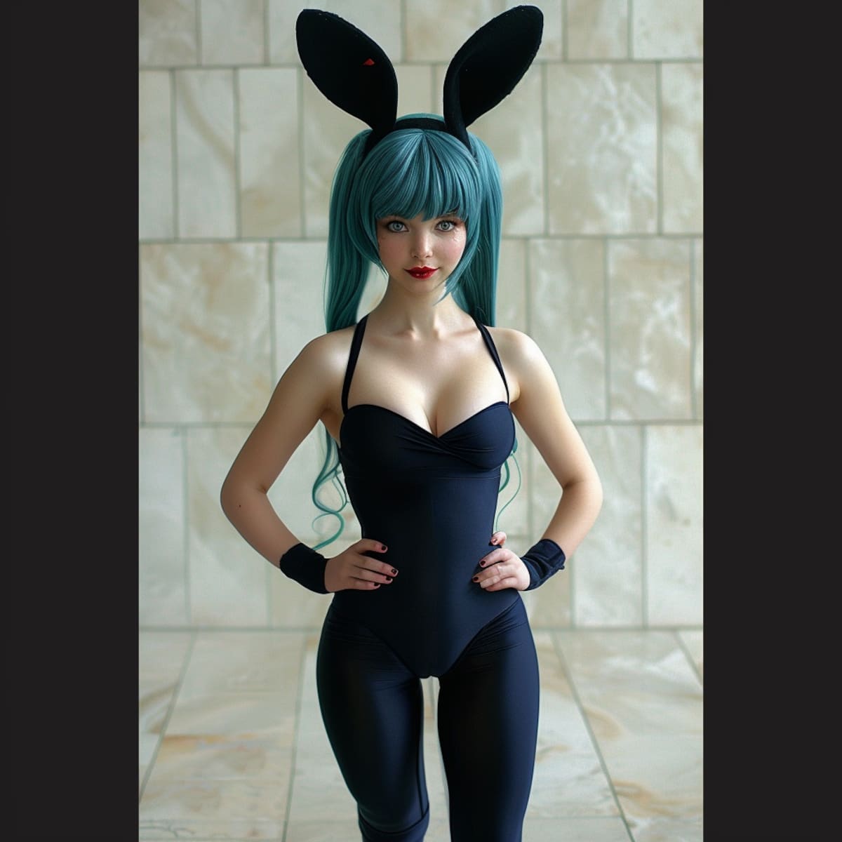La IA de Midjourney recrea a Bulma conejita, uno de los atuendos más icónicos de la protagonista femenina de Dragon Ball.