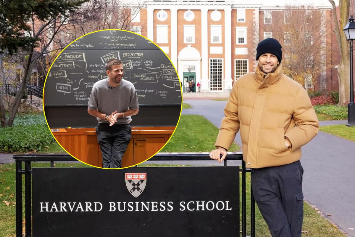 ¿Por qué invitaron a Gerard Piqué a dar clases en Harvard?