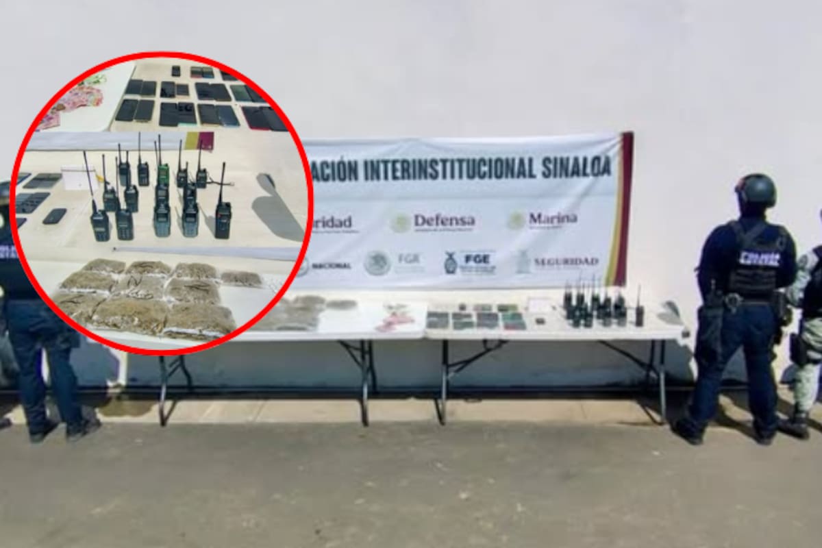 Cateo en penal de Aguaruto revela cocaína, marihuana, celulares y más de cinco mil pesos en efectivo
