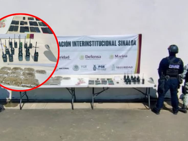 Cateo en penal de Aguaruto revela cocaína, marihuana, celulares y más de cinco mil pesos en efectivo