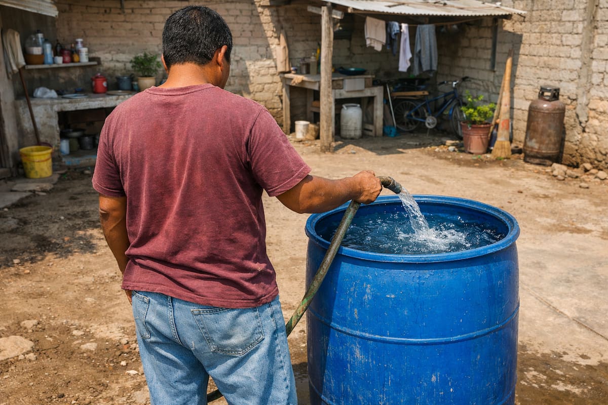 Megacorte de agua en Tijuana: recomendaciones para sobrellevar más de 50 horas sin agua