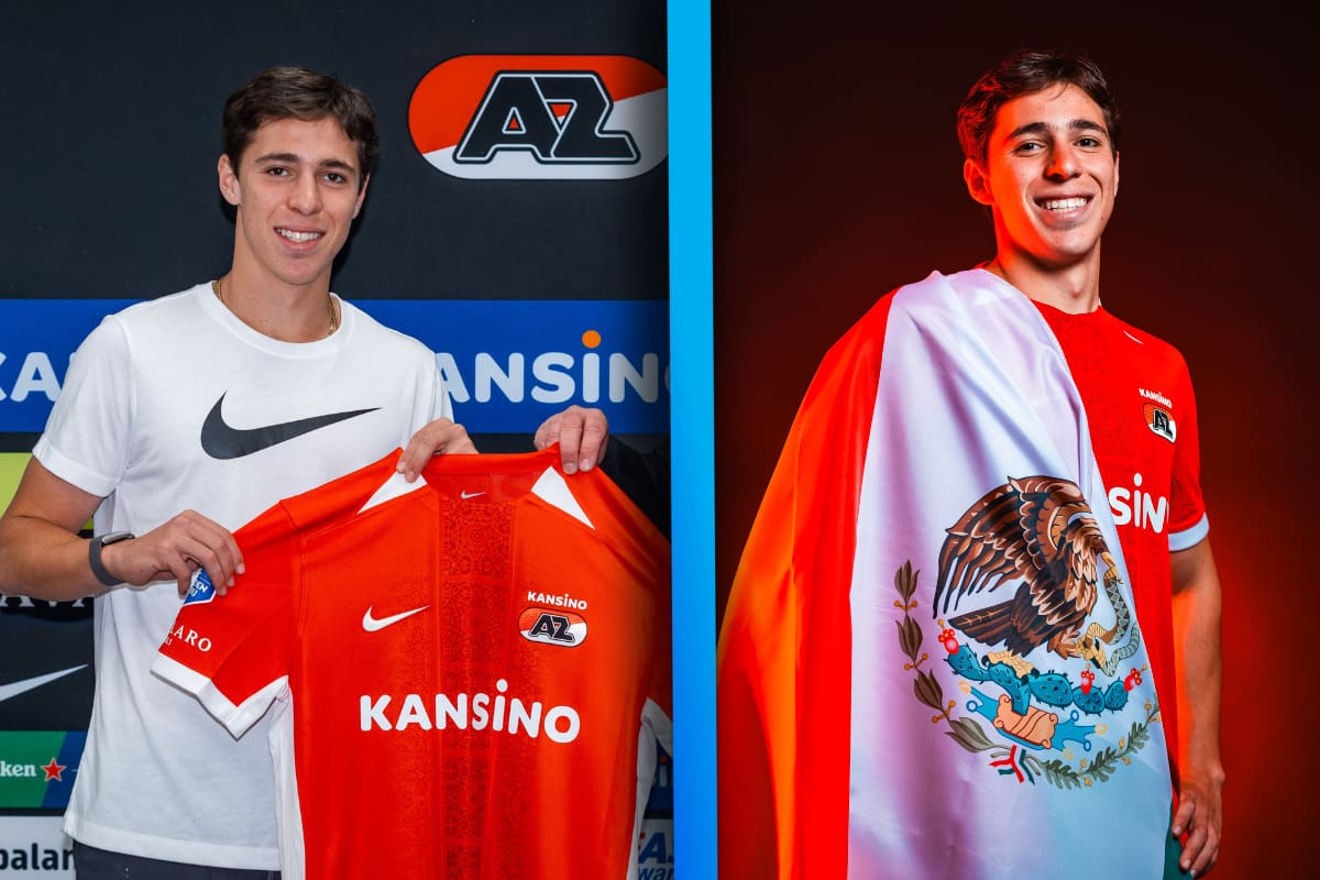 Mateo Chávez se estrena como goleador en su debut con el AZ Alkmaar; les dio la victoria