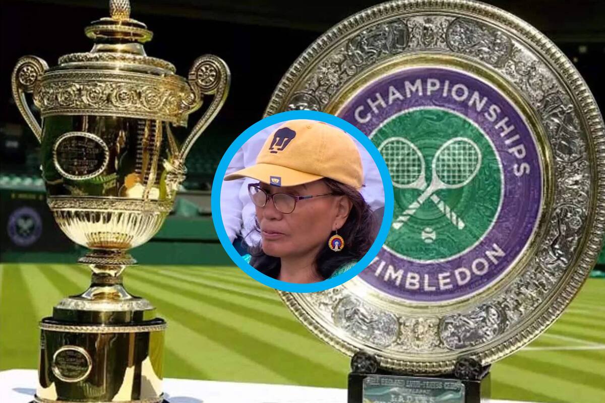 VIRAL: Aficionada con gorra de Pumas sorprende en Wimbledon
