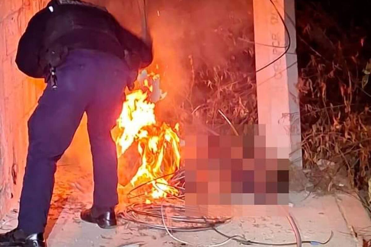 Está grave hombre electrocutado en Lomas de la Presa en Ensenada