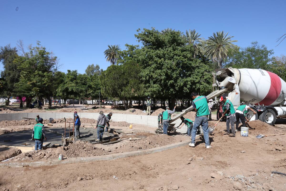 Realizan recorrido para revisar obras en el Parque Madero de HMO