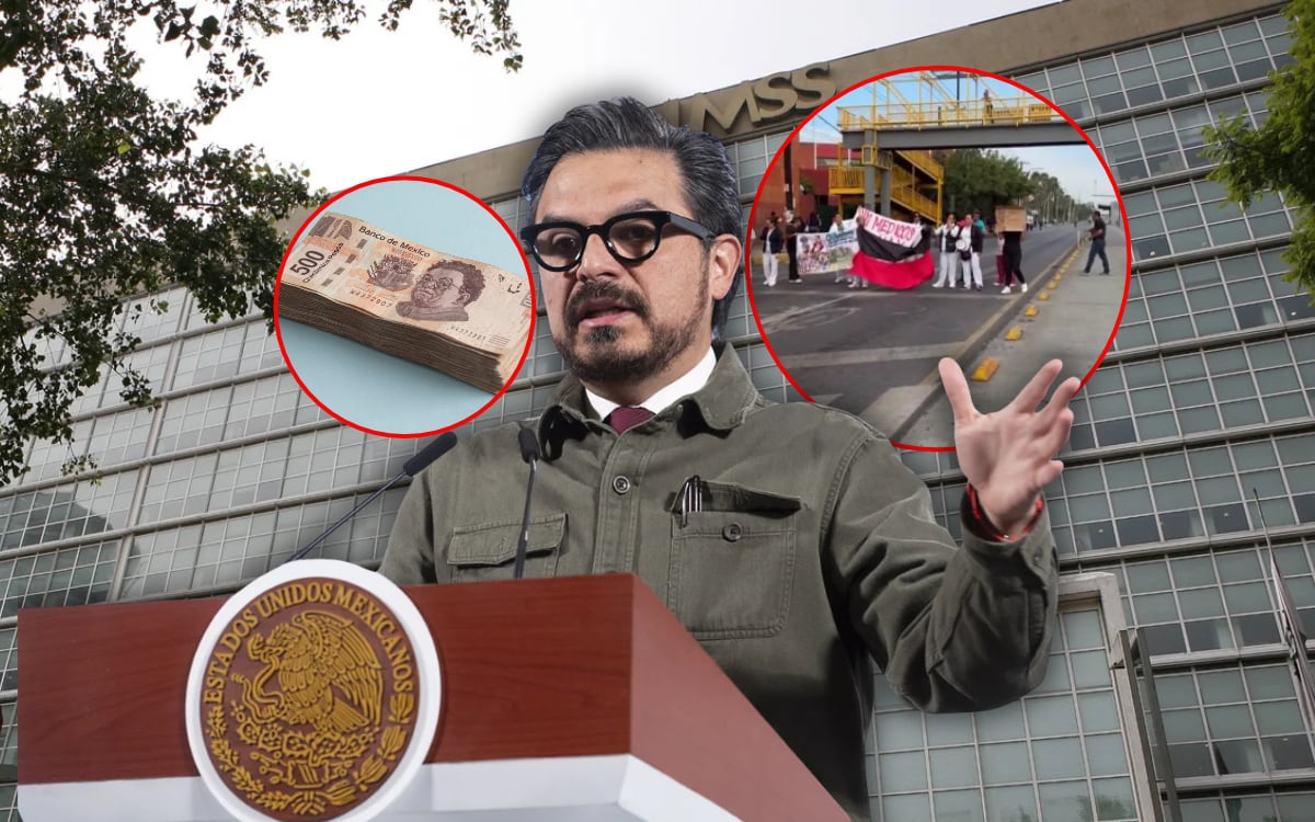 Zoé Robledo deja en suspenso un aumento salarial mayor para trabajadores del IMSS. | Crédito: Banco digital GH/Captura de video en redes sociales