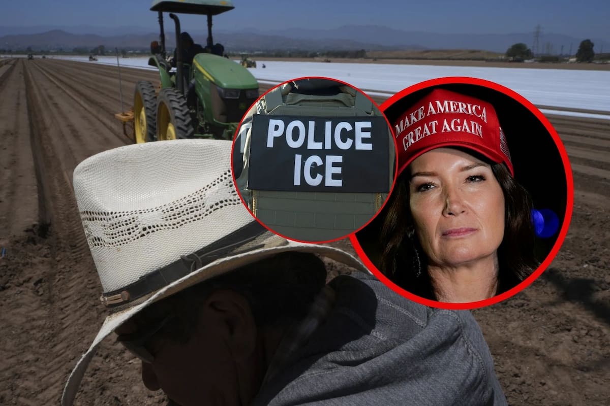 Secretaria de Agricultura de EEUU anuncia que trabajadores agrícolas migrantes “no tendrán amnistía” ante deportaciones de Trump: Van por “fuerza de trabajo 100% estadounidense”