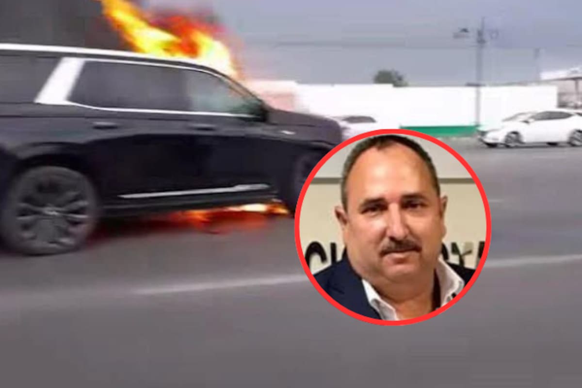 Atentan contra Ernesto Vázquez, delegado de la FGR en Tamaulipas; su auto explotó y el funcionario fue rematado a disparos