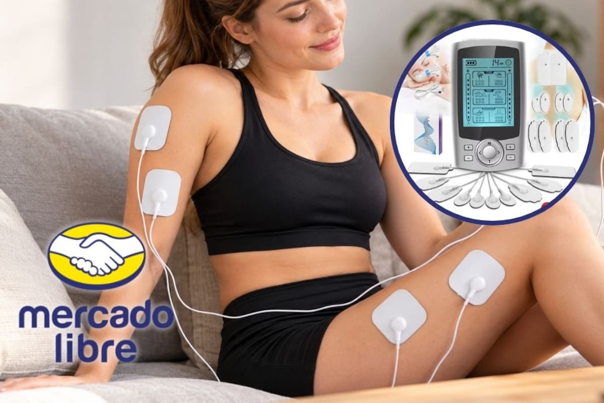 Mercado Libre remata electroestimulador muscular SJROHE con 62% de descuento y envío gratis a todo México