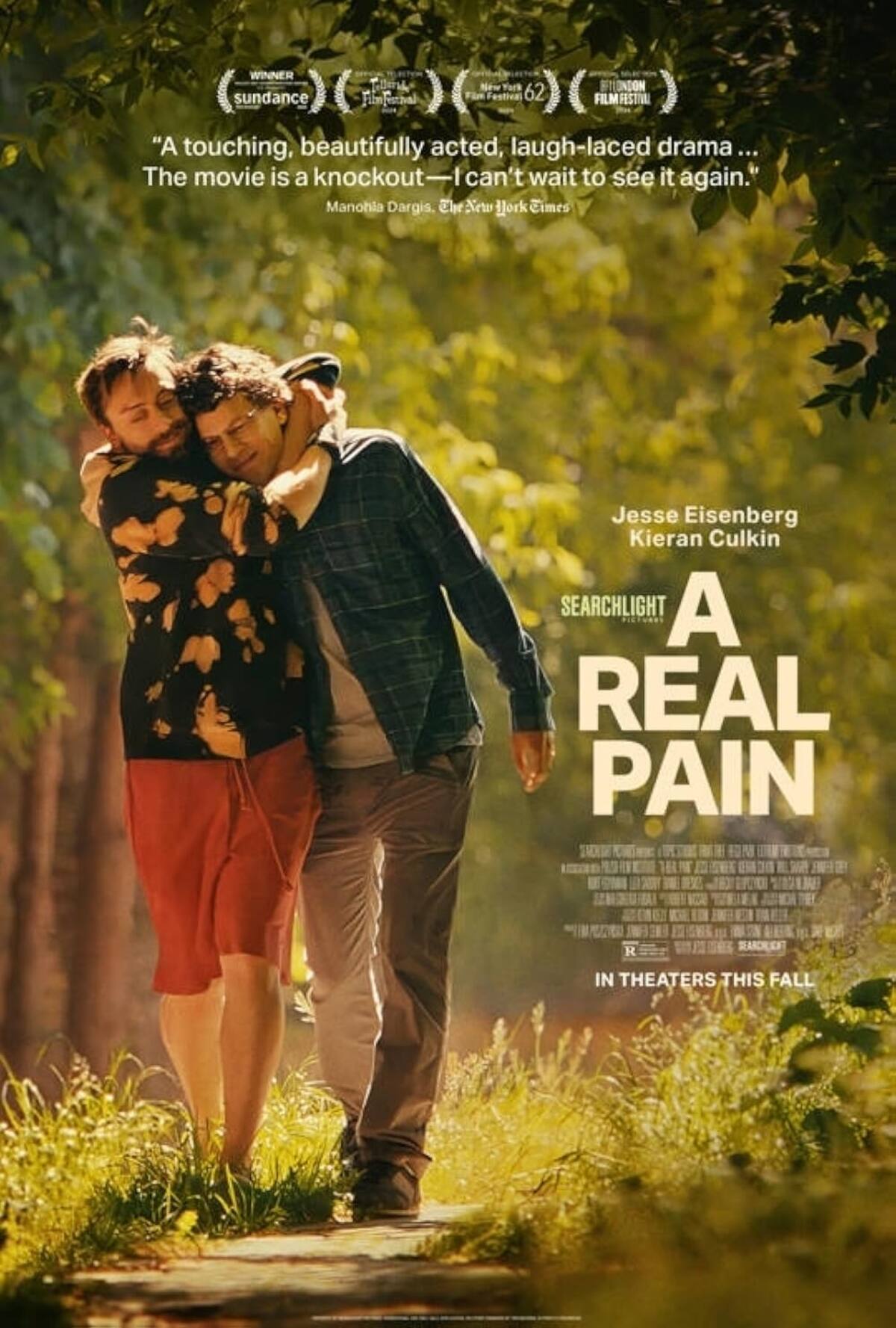 Un dolor real: Con dos nominaciones esta película sigue el viaje de dos primos al corazón del Holocausto en Polonia.