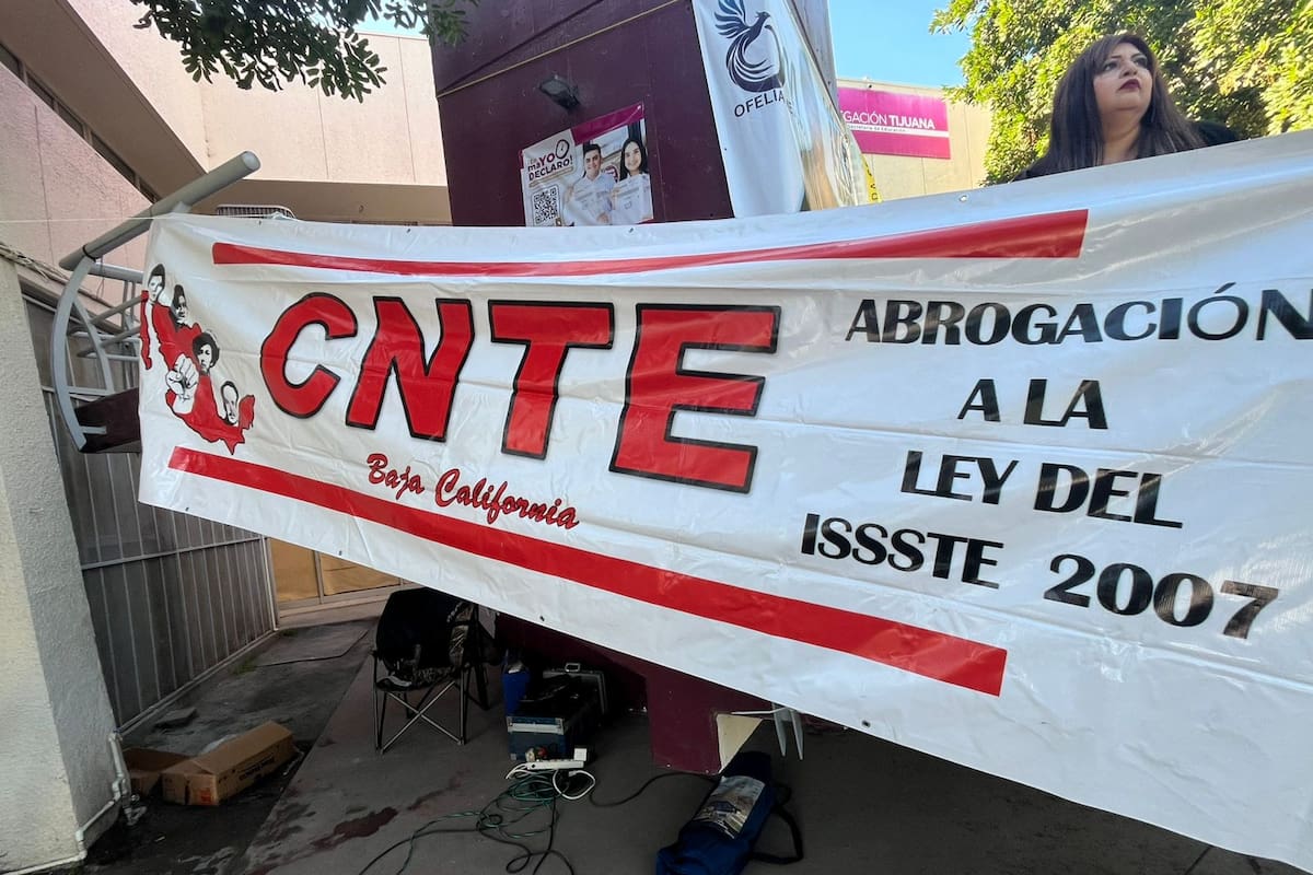 CNTE en Baja California contempla levantar paro tras avances en pago a interinos