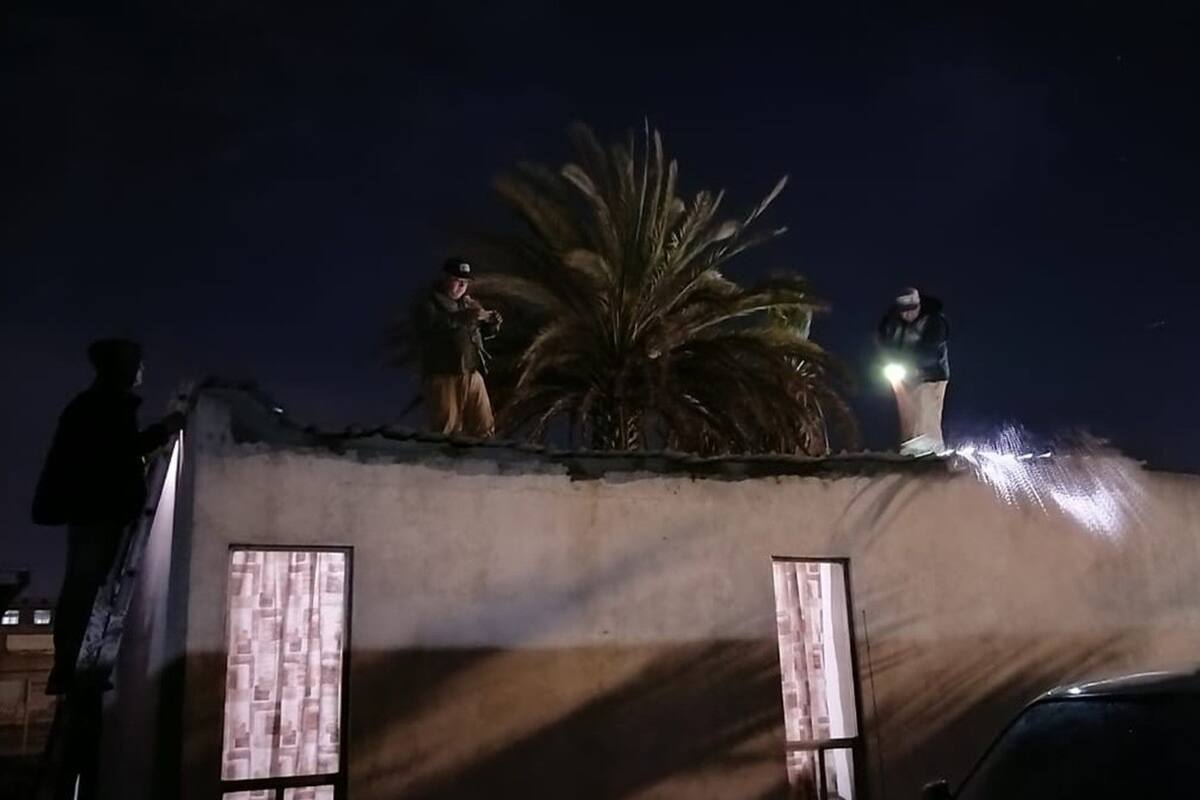 Atienden a ciudadanos afectados por lluvias en San Quintín