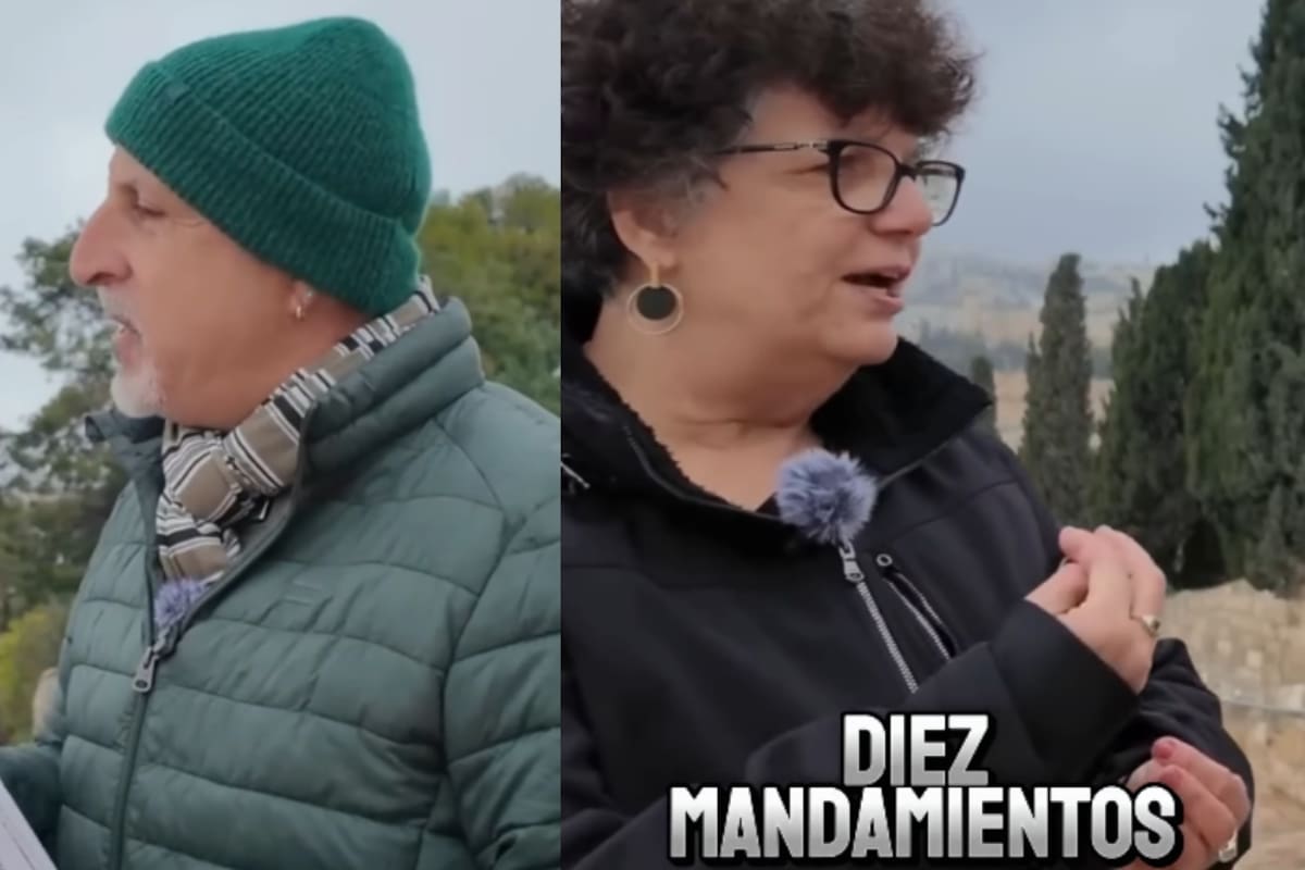 Mujer explica a un judío que Dios es el mismo que Jesús a través del Antiguo Testamento y se vuelve viral