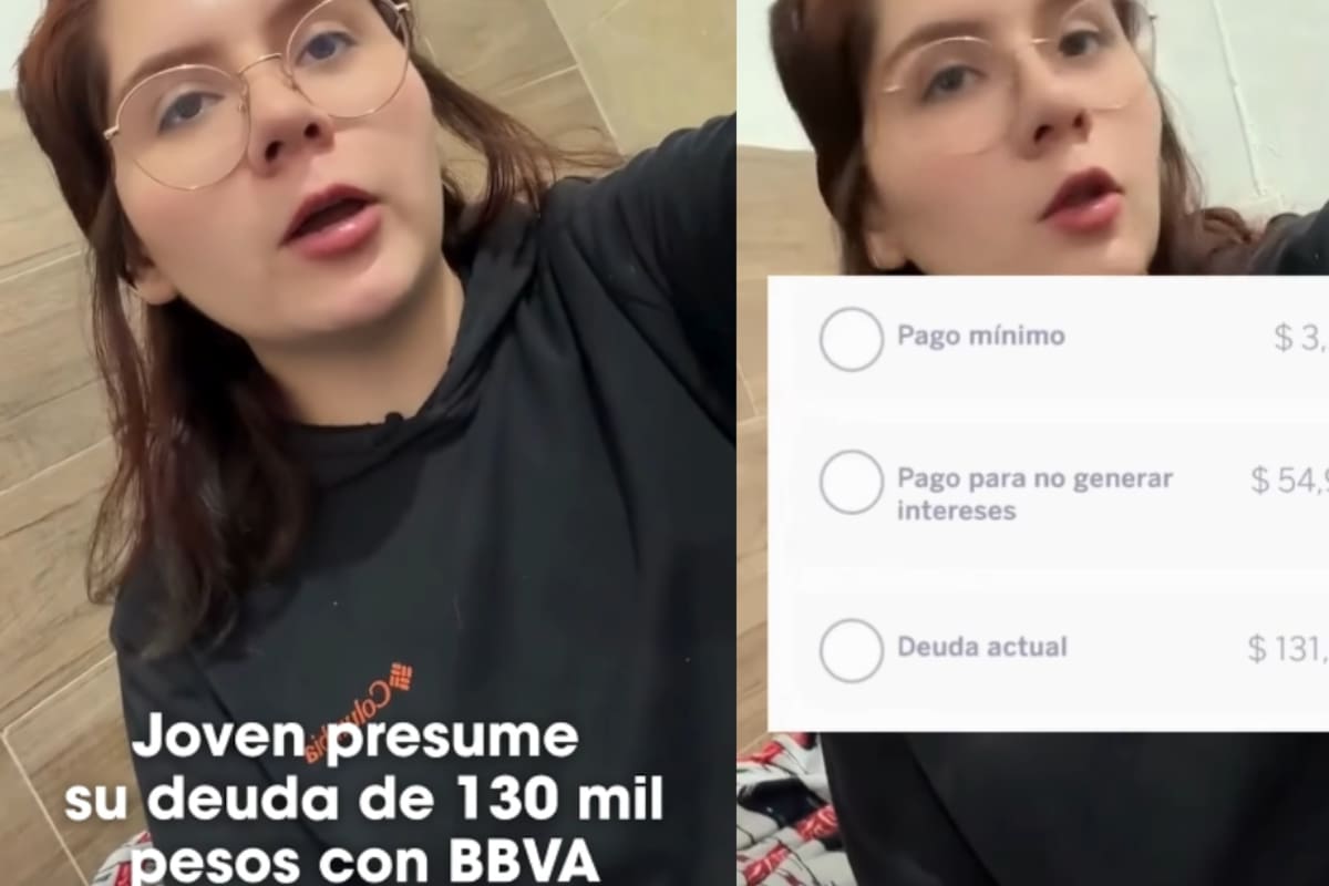 ‘Me compré un iPhone, una Mac y renté un carro’: joven muestra deuda de 130 mil pesos que acumuló con BBVA y sorprende por su reacción