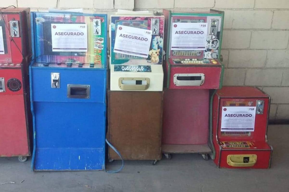 Siguen cateos de maquinitas tragamonedas en Mexicali