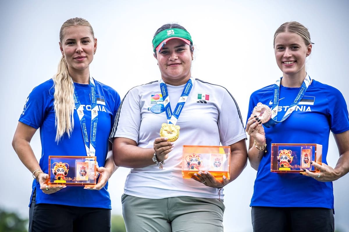 Maya Becerra gana medalla de oro para México en arco compuesto en los Juegos Mundiales Chengdú 2025