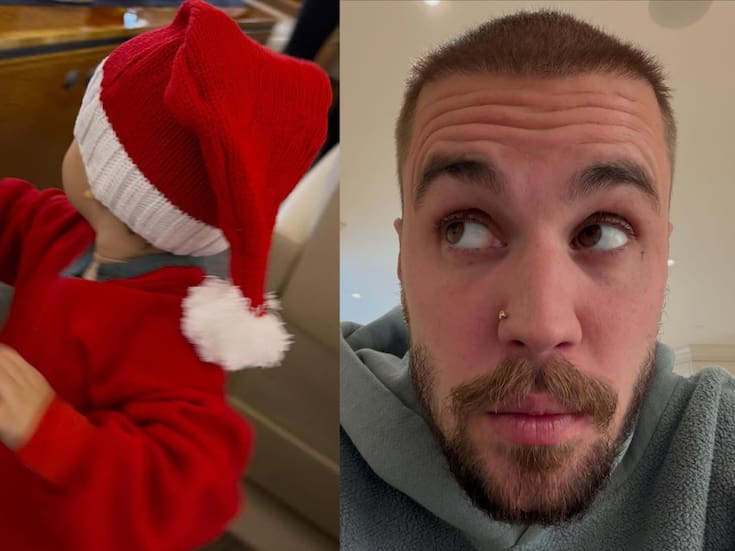 Justin Bieber comparte fotos de su navidad y screenshots de terapia con ChatGPT: “Dejar ir el resentimiento es difícil” (FOTOS)
