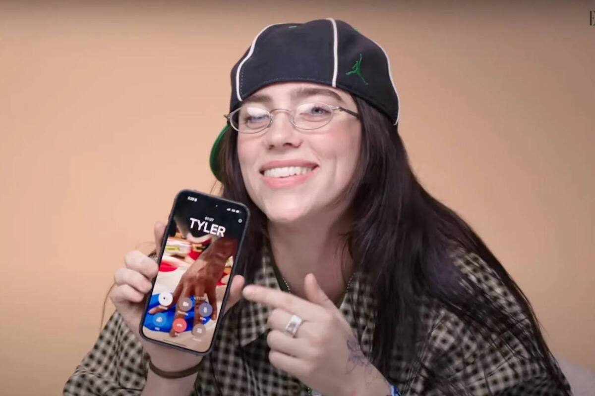 Billie Eilish hace bromas telefónicas a Margot Robbie y Dakota Johnson