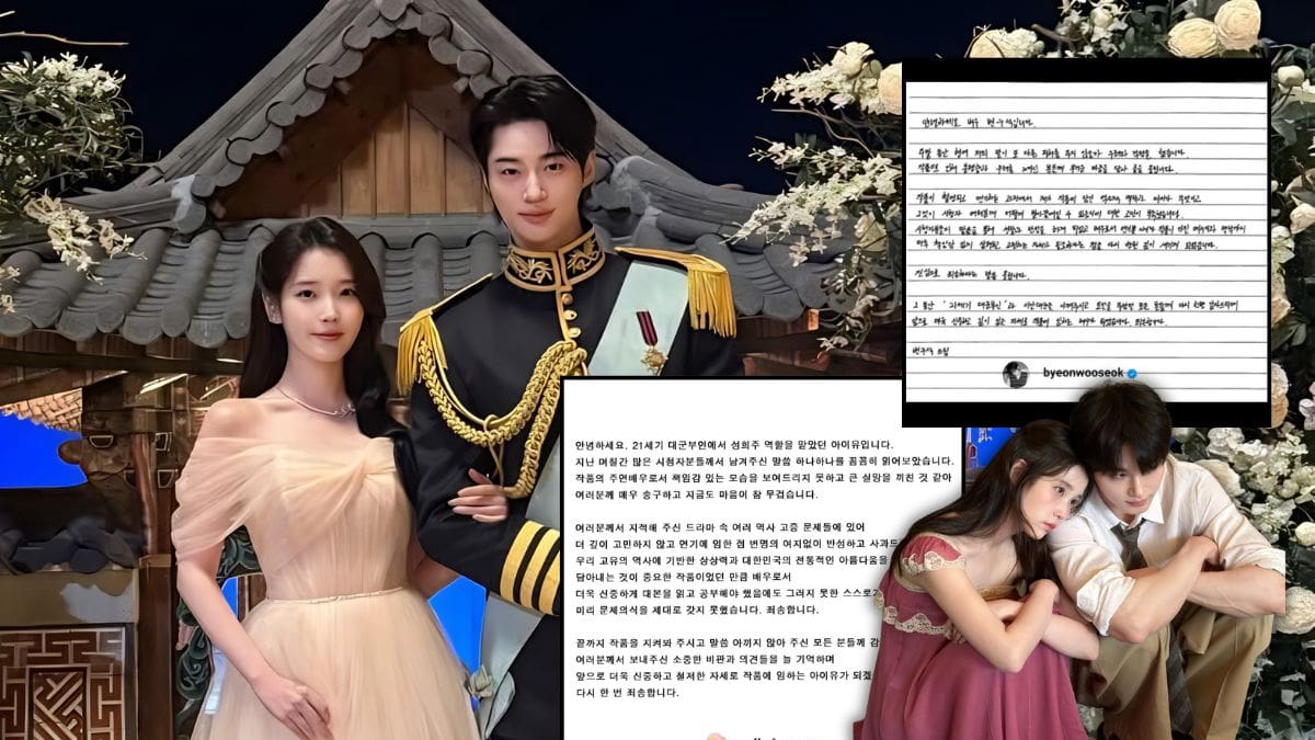 IU y Byeon Woo-seok se disculpan tras la polémica que rodea al K-drama “Perfect Crown”, acusado en Corea de mostrar a la realeza coreana como subordinada a la China imperial