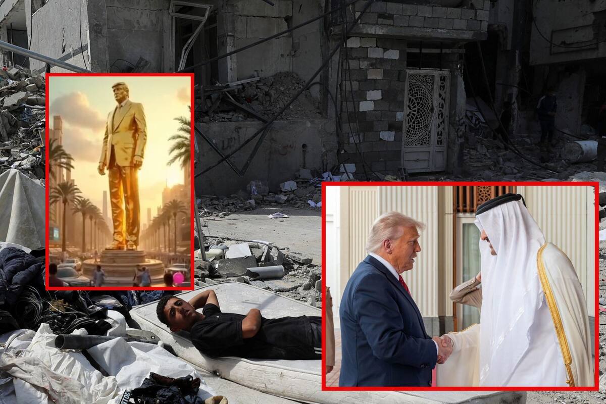 Trump reitera en Qatar su plan para convertir Gaza en una “zona de libertad”: Esto opinan de su propuesta en Medio Oriente