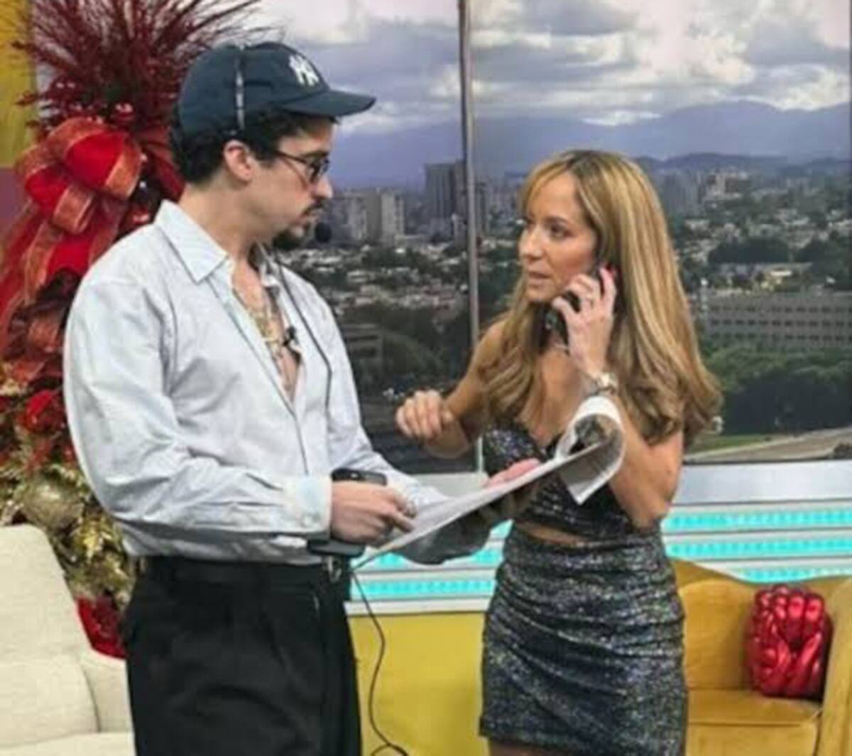 Bad Bunny tuvo una conversación sincera con la conductora Alexandra Fuentes.