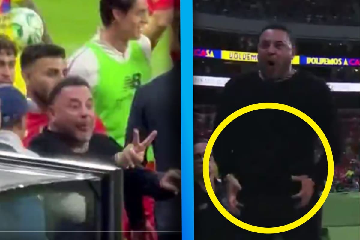 VIDEO: El polémico y eufórico gesto del ‘Turco’ Mohamed a la banca del América que podría traerle consecuencias