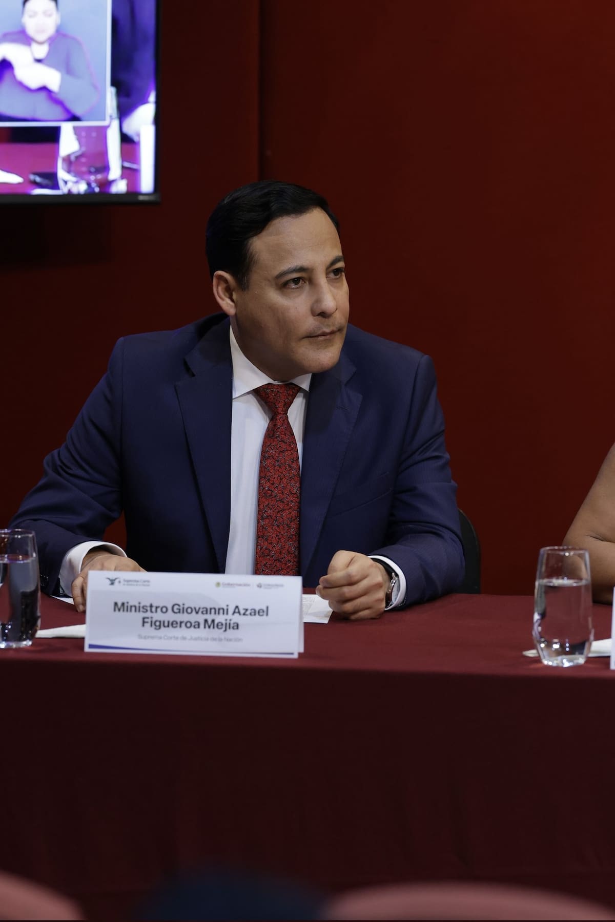 Ministro Giovanni Figueroa Mejía. | Crédito: X @Giovanni_F_M